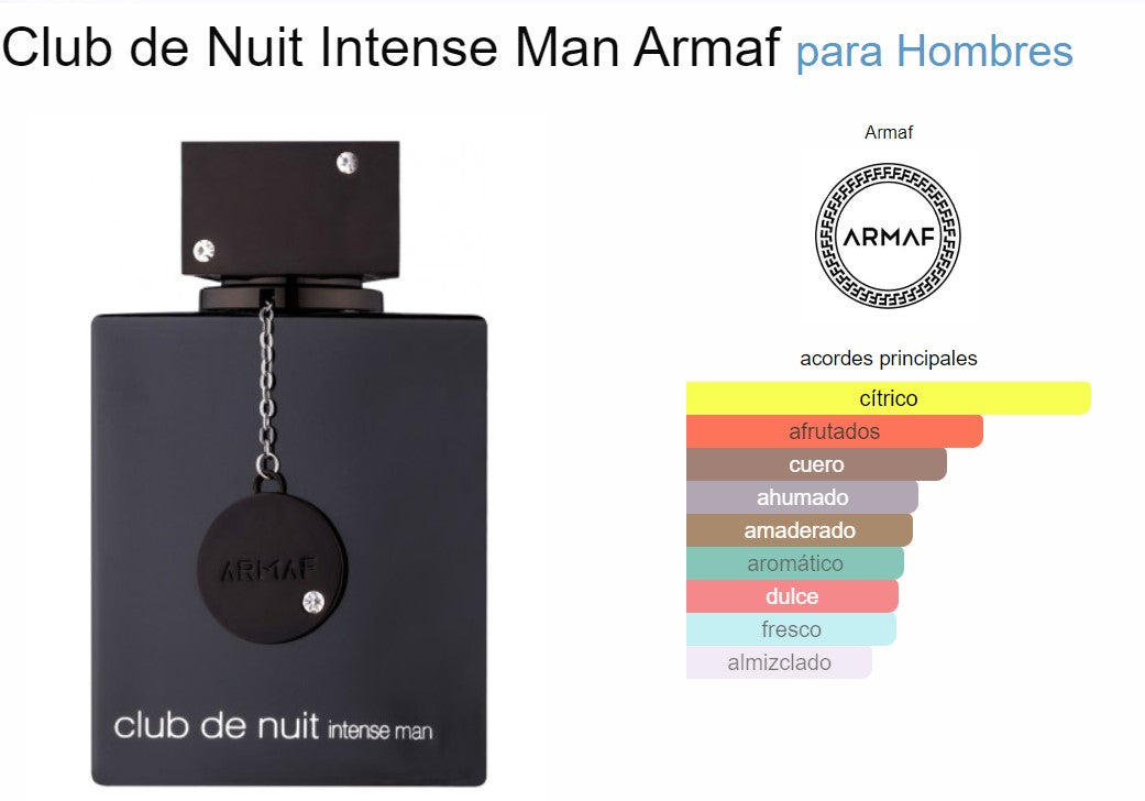 Club de Nuit Intense Man de Armaf