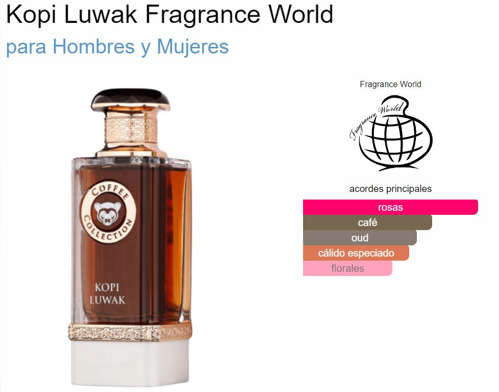 Kopi Luwak de Fragrance World