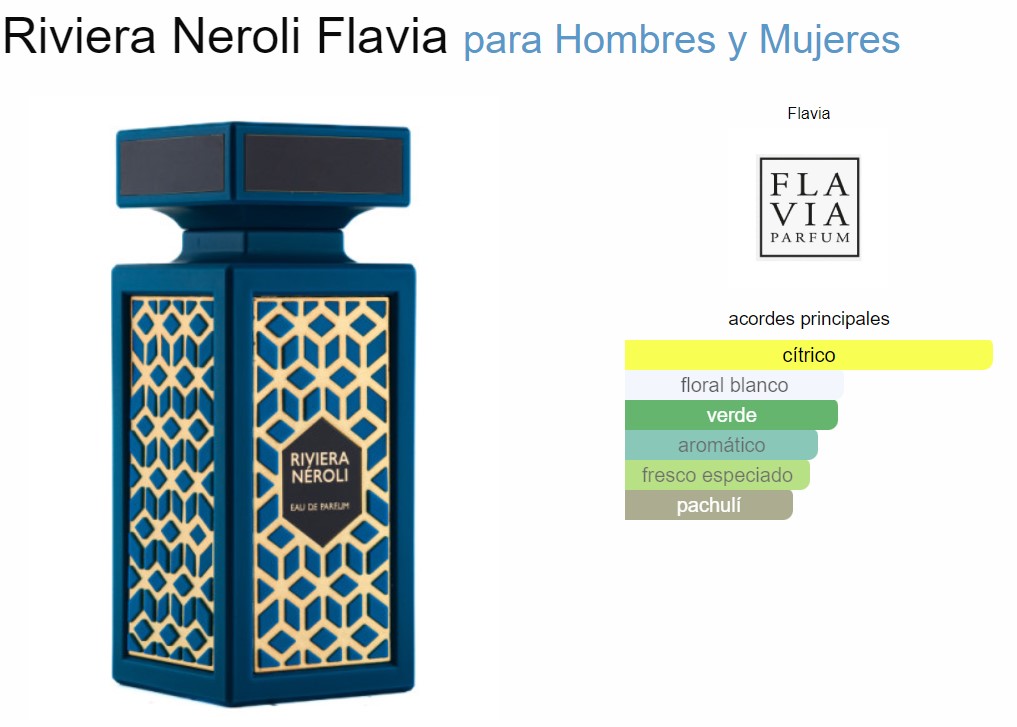 Riviera Neroli de Flavia